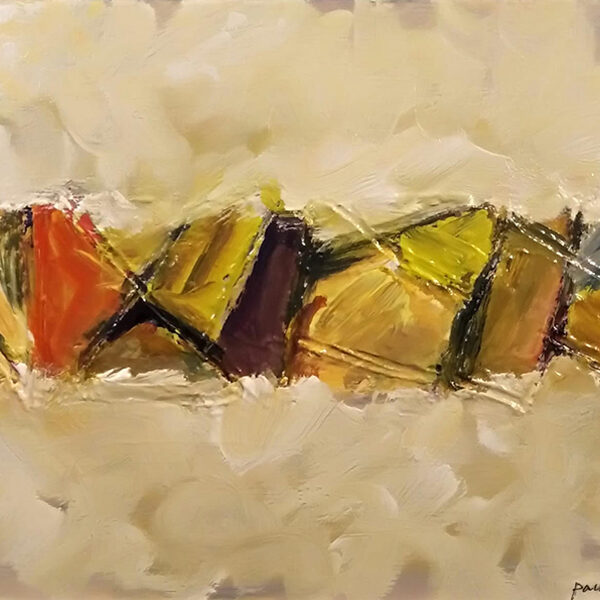L'assenza - acrilici su cartone telato - cm 40x30 - anno 2018