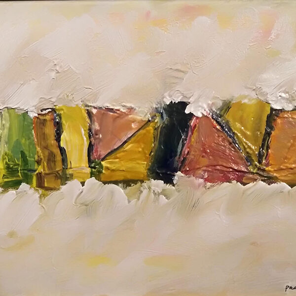 Ricordo - acrilici su cartone telato - cm 40x30 - anno 2018